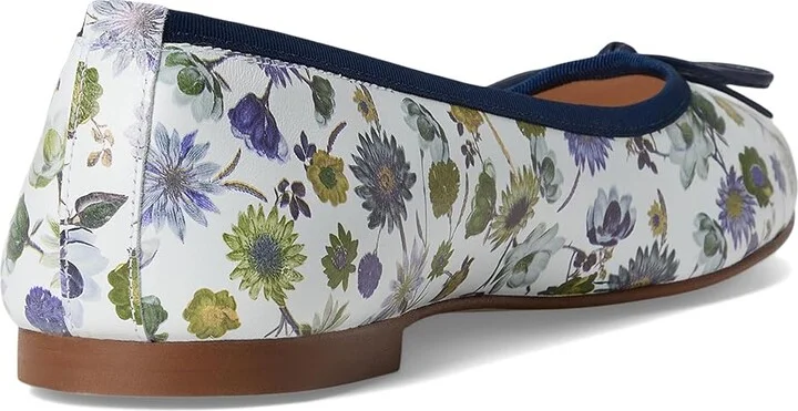French Sole Naomi Women's Shoes Pink Floral : 9.5 M, Leather - Image 10