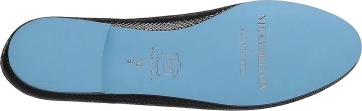 French Sole Nicky Hilton - Charlott Women's Shoes Black Viper Print : 6 M, Leather - Image 4