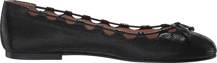 French Sole Nicky Hilton - Charlott Women's Shoes Black Viper Print : 6 M, Leather - Image 8