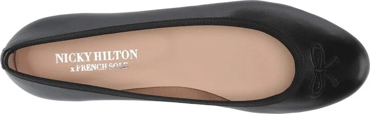 French Sole Nicky Hilton - Kathy Women's Shoes Black : 5 M, Leather - Image 3