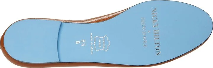 French Sole Nicky Hilton - Kathy Women's Shoes Praline Nappa : 6 M, Leather - Image 3