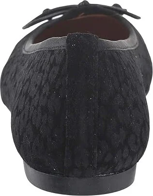 French Sole Nicky Hilton- Paris Women's Shoes Black Suede/Cheetah : 6 M - Image 5