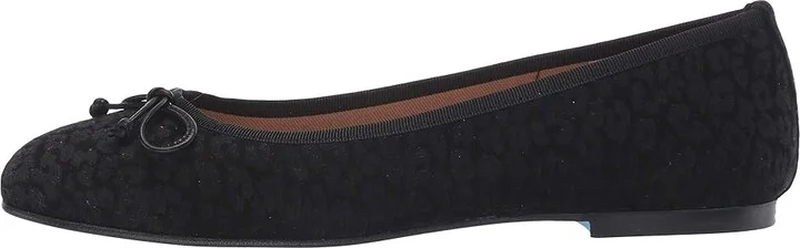 French Sole Nicky Hilton- Paris Women's Shoes Black Suede/Cheetah : 6 M - Image 7
