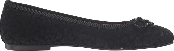 French Sole Nicky Hilton- Paris Women's Shoes Black Suede/Cheetah : 6 M - Image 8