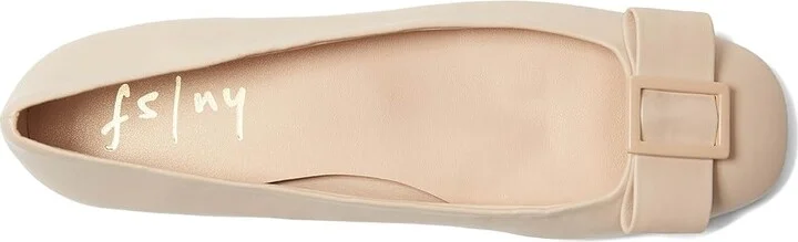 French Sole Normandy Women's Shoes Beige : 7.5 M, Leather - Image 2
