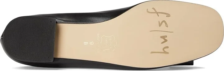 French Sole Normandy Women's Shoes Black : 8.5 M, Leather - Image 3
