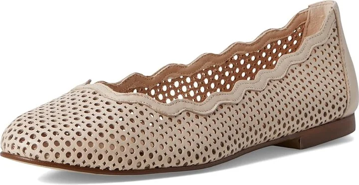 French Sole Nymph Women's Shoes Beige : 7.5 M, Leather - Image 5