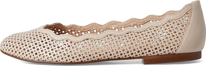 French Sole Nymph Women's Shoes Beige : 7.5 M, Leather - Image 6
