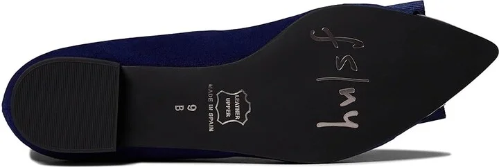 French Sole Onstage Women's Flat Shoes Navy : 6 M, Leather - Image 3