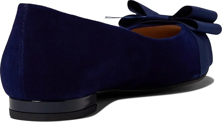 French Sole Onstage Women's Flat Shoes Navy : 6 M, Leather - Image 4