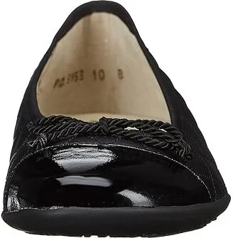 French Sole PassportR Flat Women's Dress Flat Shoes Black Patent/Black Leather : 6 M, Leather/Patent Leather - Image 6