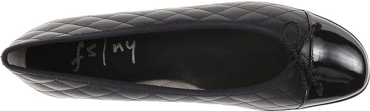French Sole PassportR Flat Women's Dress Flat Shoes Black Patent/Black Leather : 6 M, Leather/Patent Leather - Image 10
