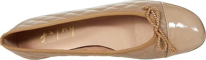 French Sole PassportR Flat Women's Dress Flat Shoes Latte Patent Leather : 6 M - Image 2