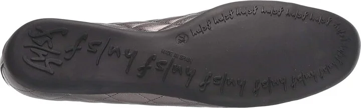 French Sole PassportR Flat Women's Dress Flat Shoes Pewter Metallic : 6 M, Leather - Image 4
