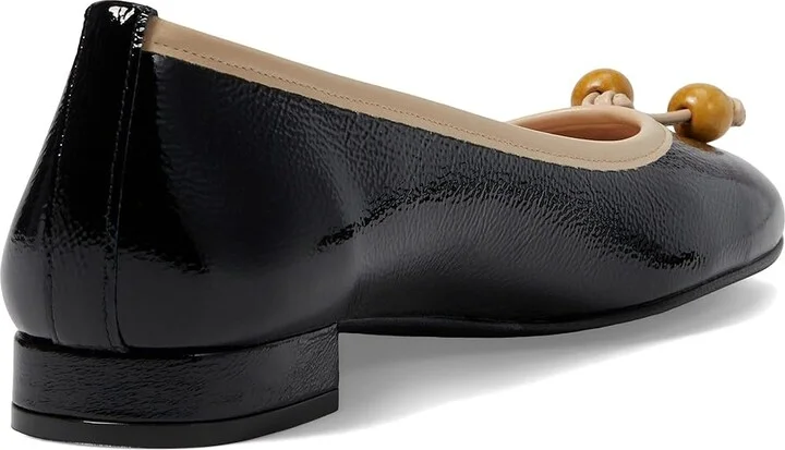 French Sole Rumba Women's Dress Flat Shoes Black : 6.5 M - Image 4