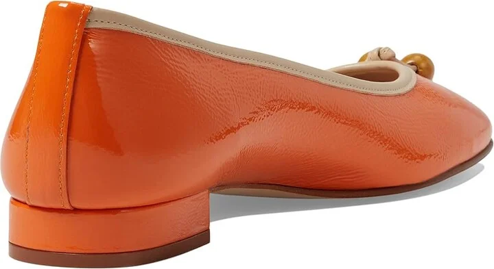 French Sole Rumba Women's Dress Flat Shoes Black : 6.5 M - Image 8