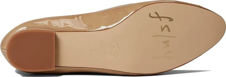French Sole Sarah Women's Shoes Nude Patent : 6 M, Leather - Image 3