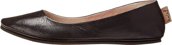 French Sole Sloop Women's Flat Shoes Black Nappa Leather : 6 M, Leather/Nappa - Image 7