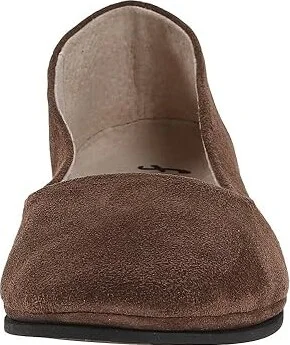 French Sole Sloop Women's Flat Shoes Chocolate Suede : 6 M, Leather/Suede - Image 6