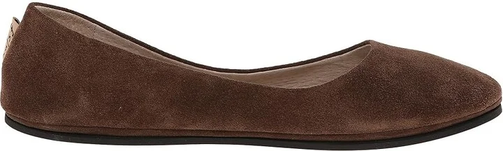 French Sole Sloop Women's Flat Shoes Chocolate Suede : 6 M, Leather/Suede - Image 8