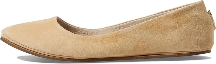French Sole Sloop Women's Flat Shoes Nude : 7 M, Suede - Image 5