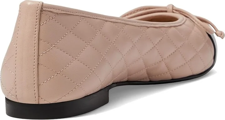 French Sole Tamara Women's Shoes Nude/Black : 6 M, Leather/Microfiber - Image 4