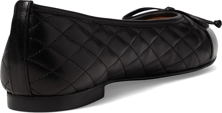 French Sole Tamara Women's Shoes Nude/Black : 6 M, Leather/Microfiber - Image 8