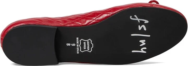 French Sole Tamara Women's Shoes Red Napa : 11 M, Leather/Microfiber - Image 3