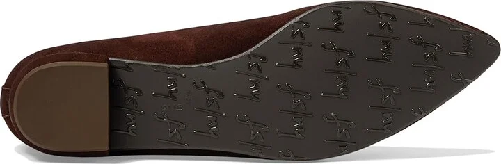 French Sole Tequila Women's Flat Shoes Chocolate Suede : 10 M, Patent Leather - Image 3