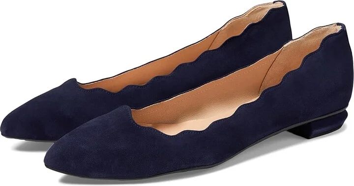 Navy Suede