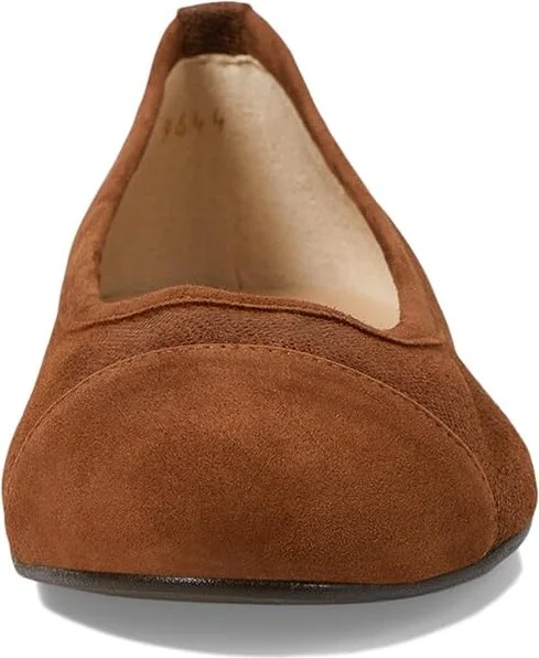 French Sole Tiffany Women's Flat Shoes Saddle Mamba Suede : 9 M, Leather/Suede - Image 2