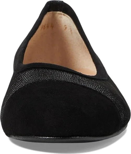 French Sole Tiffany Women's Flat Shoes Saddle Mamba Suede : 9 M, Leather/Suede - Image 6