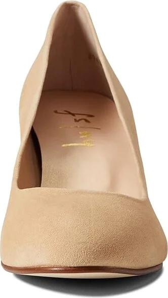 French Sole Trance Women's Flat Shoes Beige Suede : 5 M - Image 2