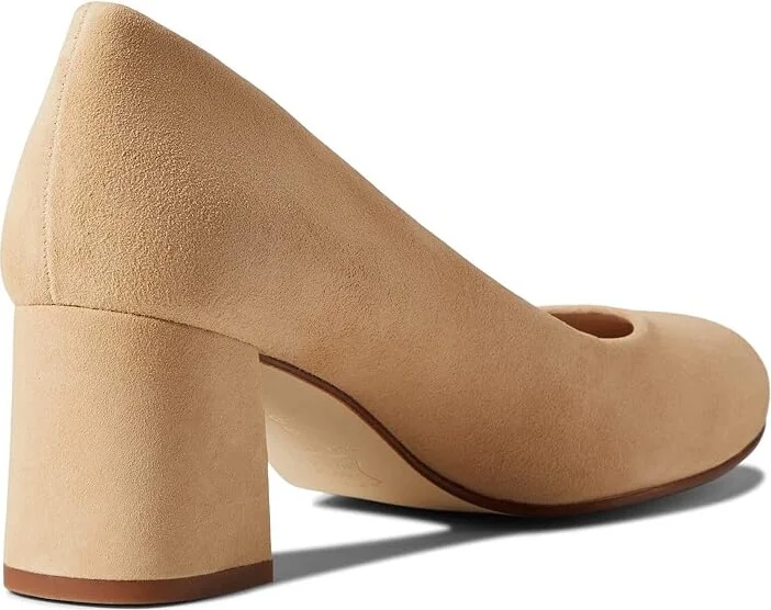 French Sole Trance Women's Flat Shoes Beige Suede : 5 M - Image 4