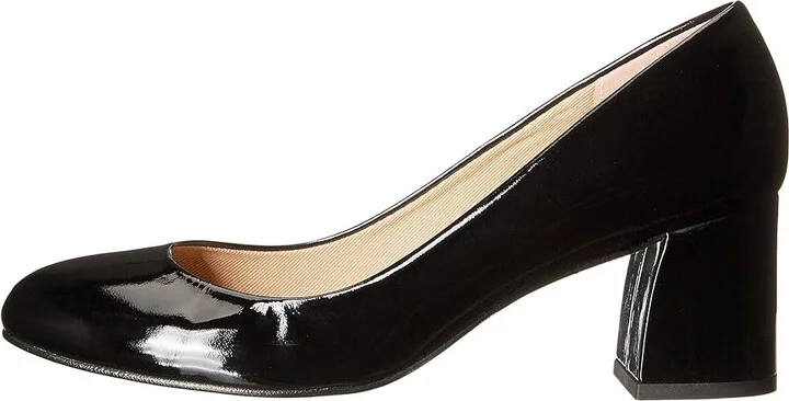 French Sole Trance Women's Flat Shoes Black Patent Leather : 5 M - Image 7