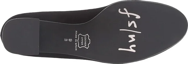 French Sole Trance Women's Flat Shoes Black Suede : 6.5 M - Image 4