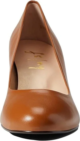 French Sole Trance Women's Flat Shoes Cognac Nappa : 5.5 M, Leather - Image 2