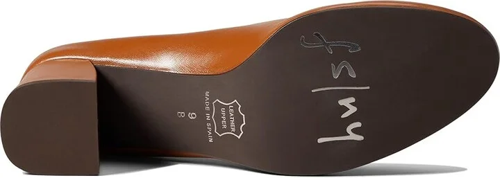 French Sole Trance Women's Flat Shoes Cognac Nappa : 5.5 M, Leather - Image 3