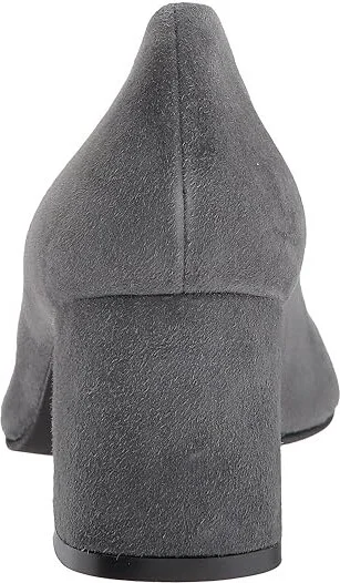 French Sole Trance Women's Flat Shoes Dark Grey Suede : 6 M - Image 5