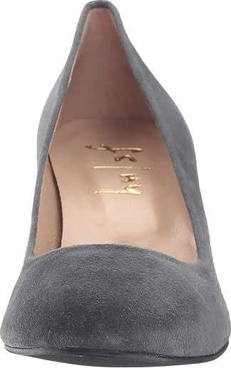 French Sole Trance Women's Flat Shoes Dark Grey Suede : 6 M - Image 6