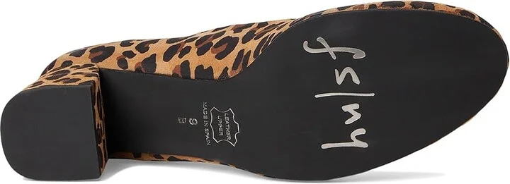 French Sole Trance Women's Flat Shoes Leopard : 11 M, Suede - Image 3