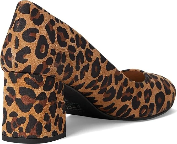 French Sole Trance Women's Flat Shoes Leopard : 11 M, Suede - Image 4
