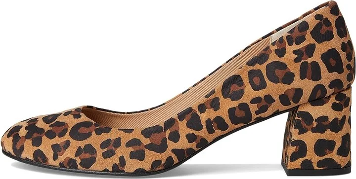 French Sole Trance Women's Flat Shoes Leopard : 11 M, Suede - Image 6