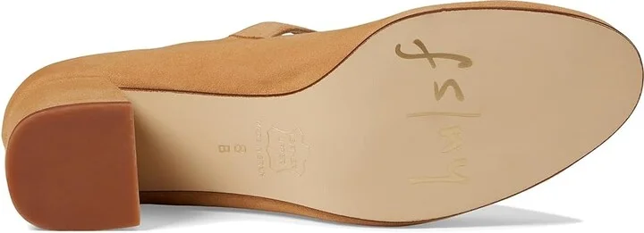 French Sole Tycoon Women's Shoes Camel : 8.5 M, Leather - Image 3