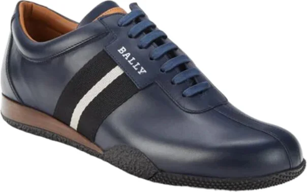 Frenz Men's 6230487 Ink Leather Sneakers
