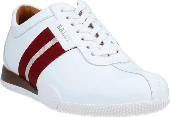 Frenz Men's 6230488 White Leather Sneakers