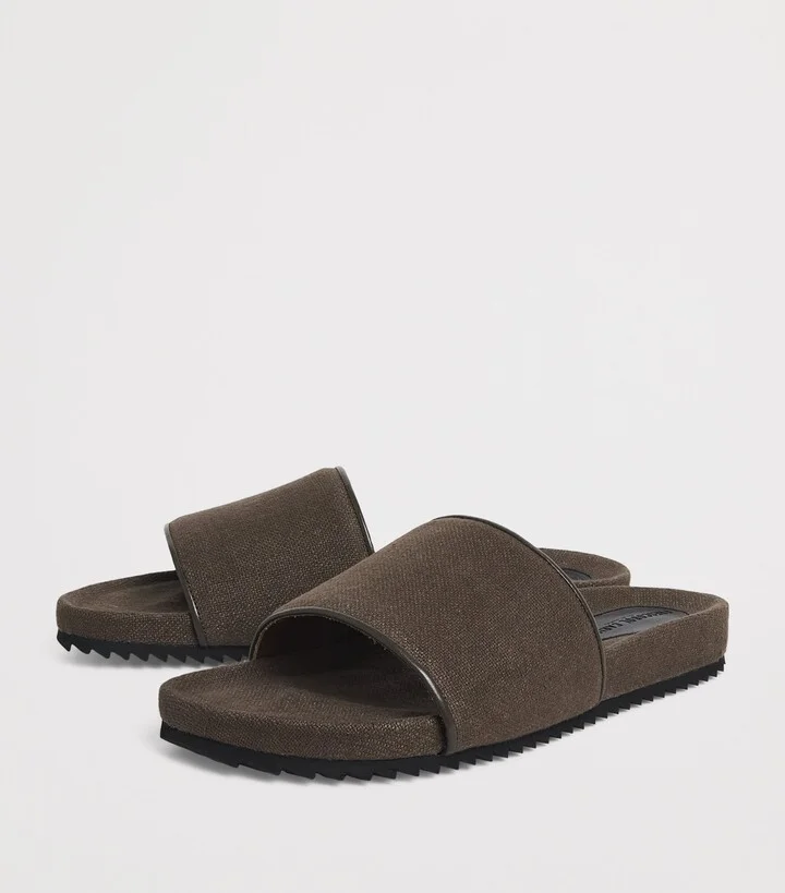 Frescobol Carioca Linen Renato Slides - Image 3