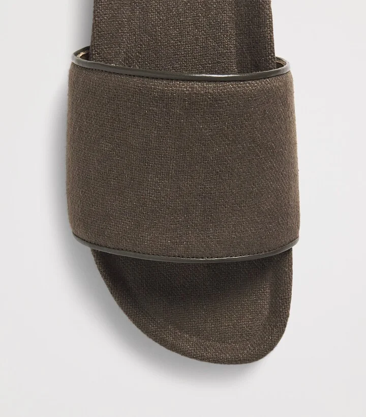 Frescobol Carioca Linen Renato Slides - Image 5