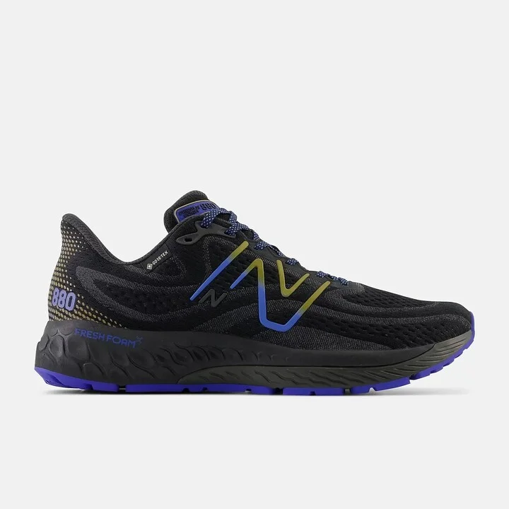 Fresh Foam X 880 v13 M880GQ13 Men's 10 Black Gore-Tex Shoes EEE4085