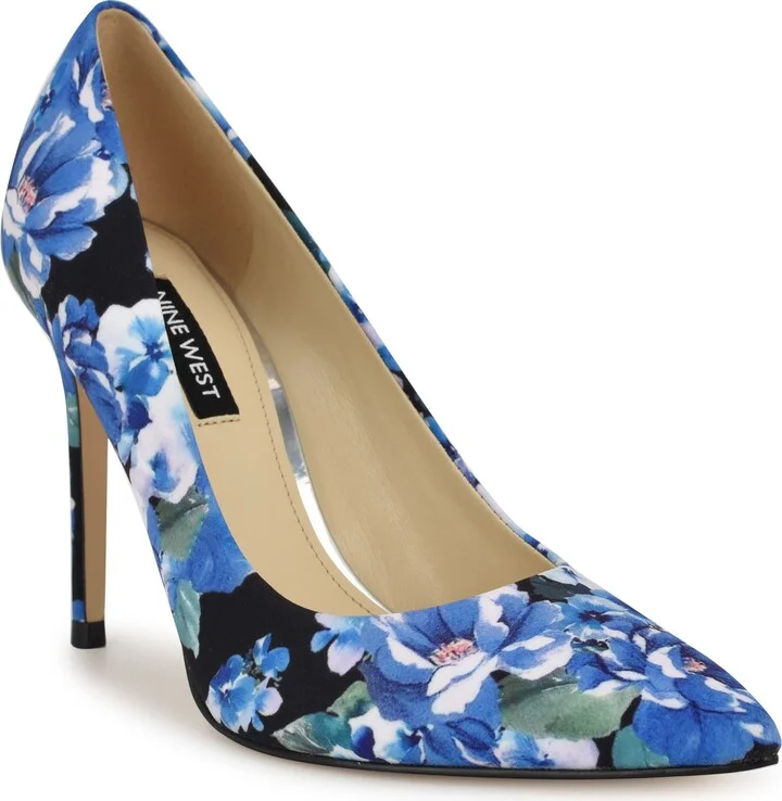 Dark Blue Floral